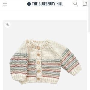 NWT The Blueberry Hill cardigan